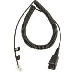 Jabra 01/01/8800 - Cable Bottom Par Spiral QD RJ11