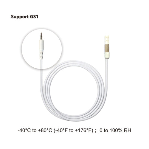 UbiBot TH30S-B-3M-R-Audio - TH30S-B-3M-R-Audio External 3 Metre Temperature & Humidity Probe for GS1