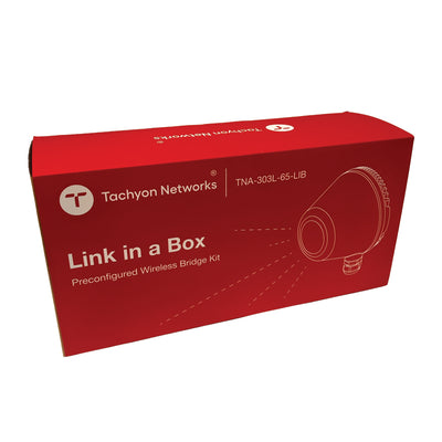 TNA-303L-65-LIB - Tachyon Networks TNA-303L-65-LIB Outdoor 60 GHz PTP Link in a Box Kit