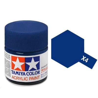 Tamiya Tamiya 81504 - X4  ACRYLIC 10ML BLUE