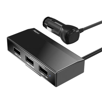 Aerpro 50 APCC320 4.5A 3 Port USB In-Car Charger with 1m Cable