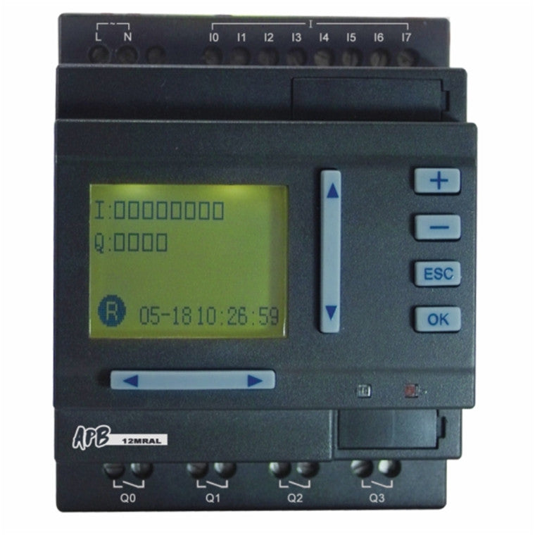 Array APB-12MRAL - PLC with LCD (AC version ) and USB programming cable
