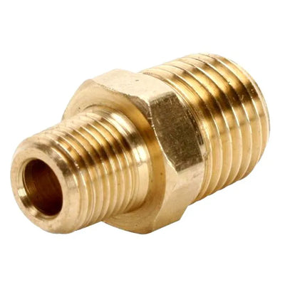 FAC266 - FORMULA AIR CONNECTOR BRASS NIPPLE 1/4" X 3/8" BSP