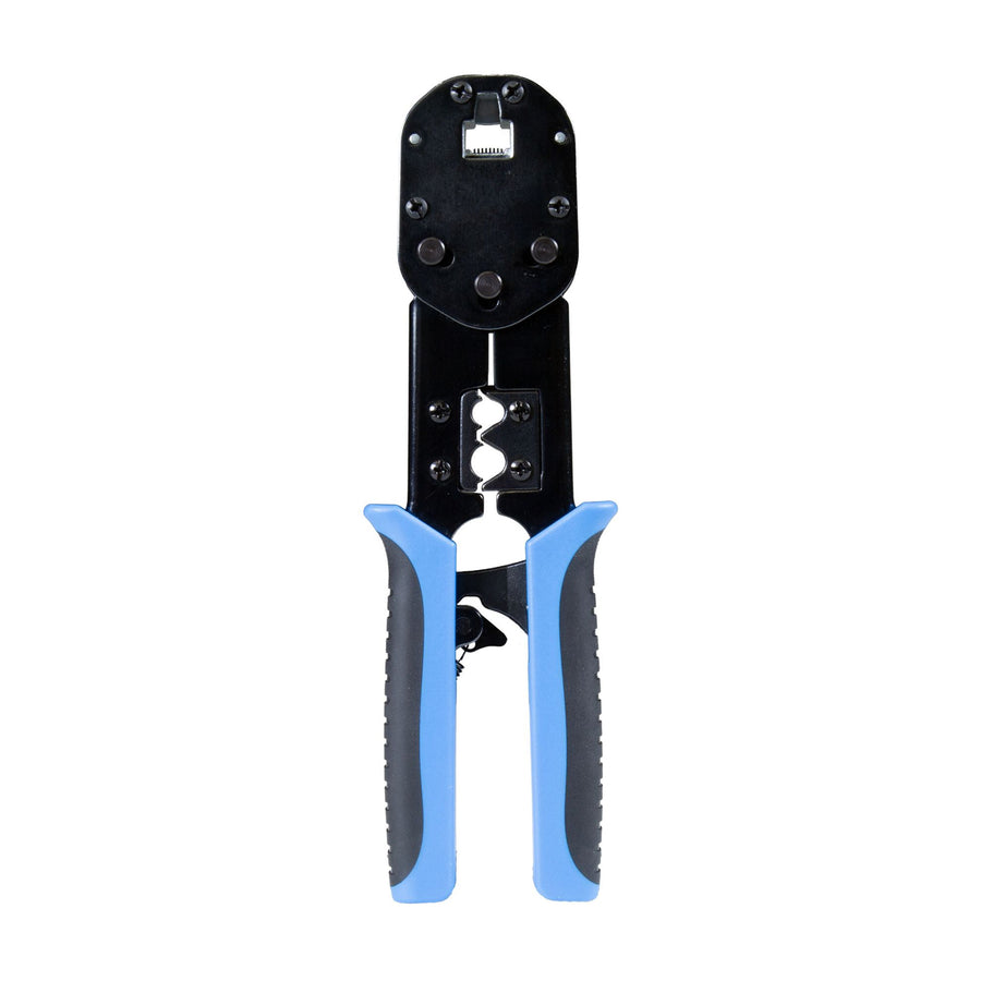 DYNAMIX CT-8CSTPEXT-V2 - RJ-45C6SR23x Crimp Tool to Terminate Cat6/6A Solid Shielded Round Modular Plugs
