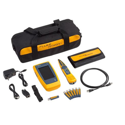 FLUKE LIQ-200 Duo Kit. LinkIQ Duo w/ Remote ID no.1-7 RJ45-RJ45 Patch Cord