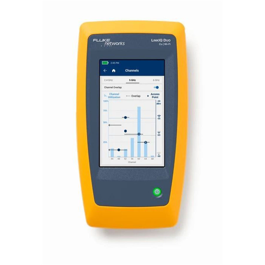 FLUKE LIQ-200 Duo Kit. LinkIQ Duo w/ Remote ID no.1-7 RJ45-RJ45 Patch Cord