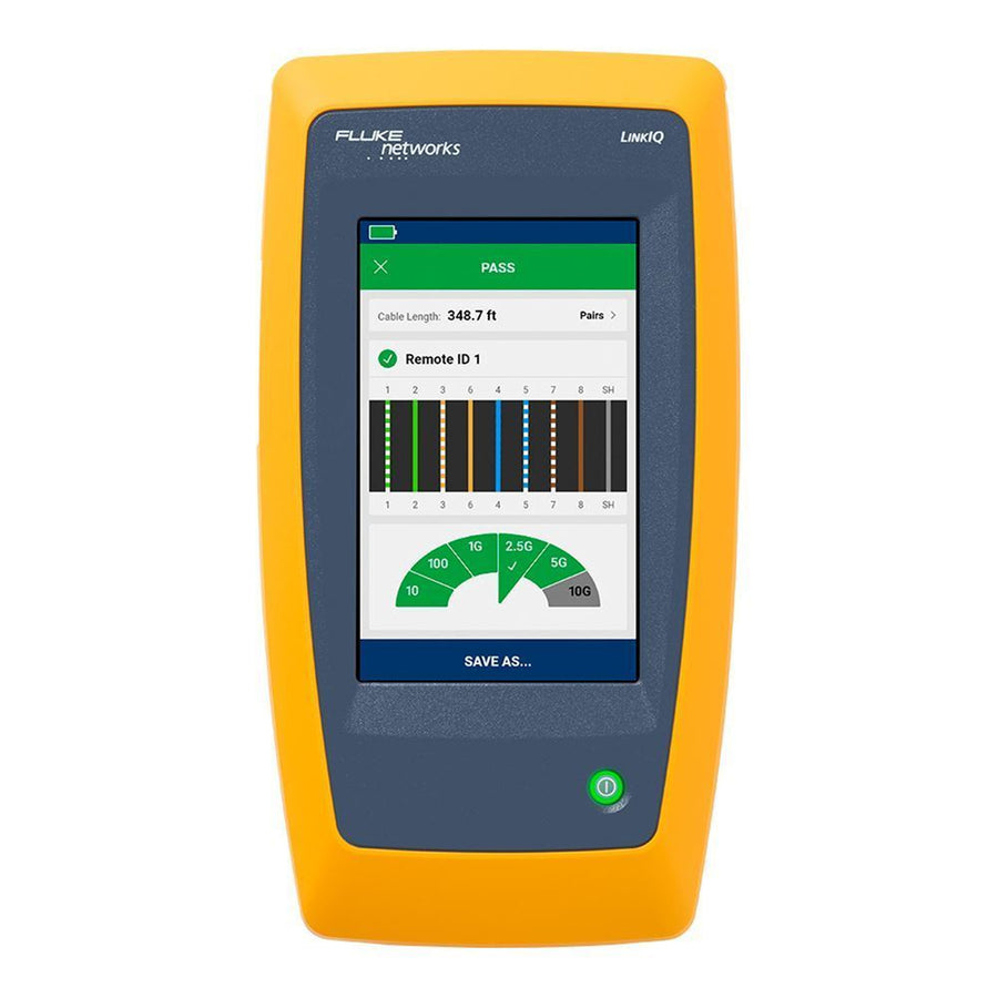 FLUKE LinkIQ Cable Network Tester Kit. Intellitone Probe Remote IDs 1-7 Cat6a