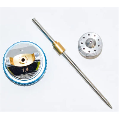 FM.M3000NNA14 - FORMULA GRAVITY SPRAY GUN NEEDLE / NOZZLE / AIRCAP SET 1.4MM