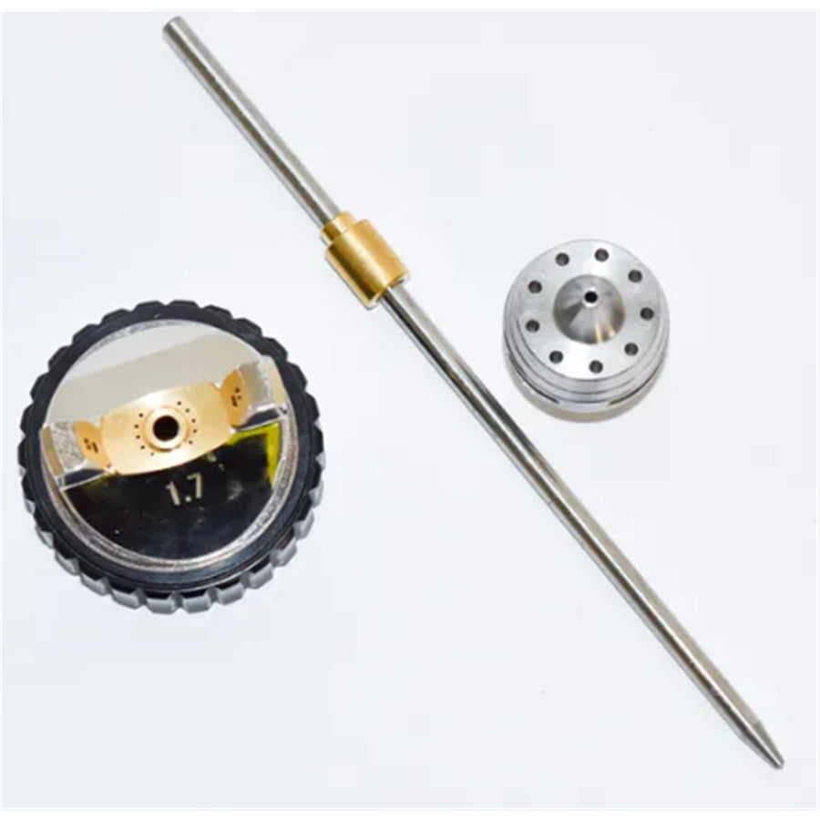 FM.M3000NNA17 - FORMULA SAUG-SPRITZPISTOLEN NADEL-/DÜSEN-/LUFTKAPPEN-SATZ 1,7MM