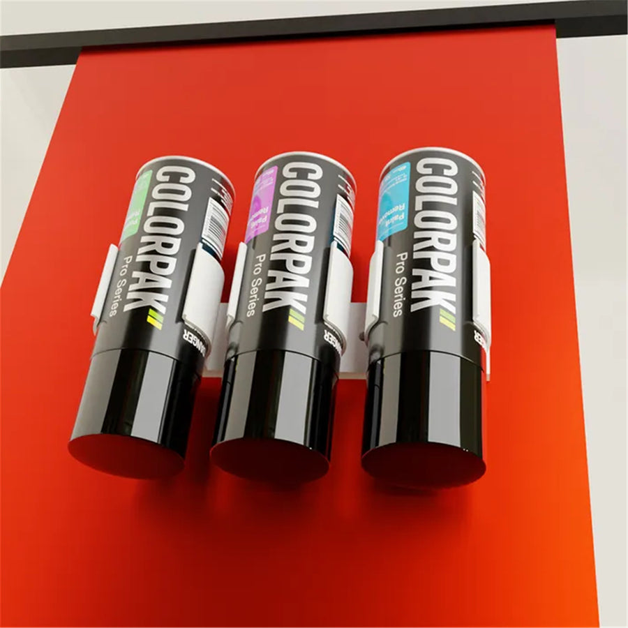 AEROHOLD-3 - FORMULA AEROSOL CAN WALL HOLDER - HOLDS 3 CANS
