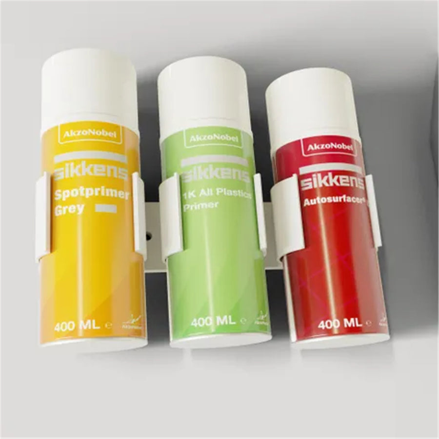 AEROHOLD-3 - FORMULA AEROSOL CAN WALL HOLDER - HOLDS 3 CANS