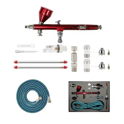 FM.ABK-GRAVITY-RED - FORMULA GRAVITY AIRBRUSH DUAL ACTION KIT RED