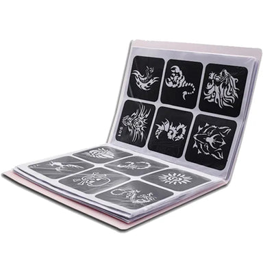 FM.ACC-STENCILBOOK - FORMULA AIRBRUSH WASSERFESTES SCHABLONENBUCH 20 SEITEN