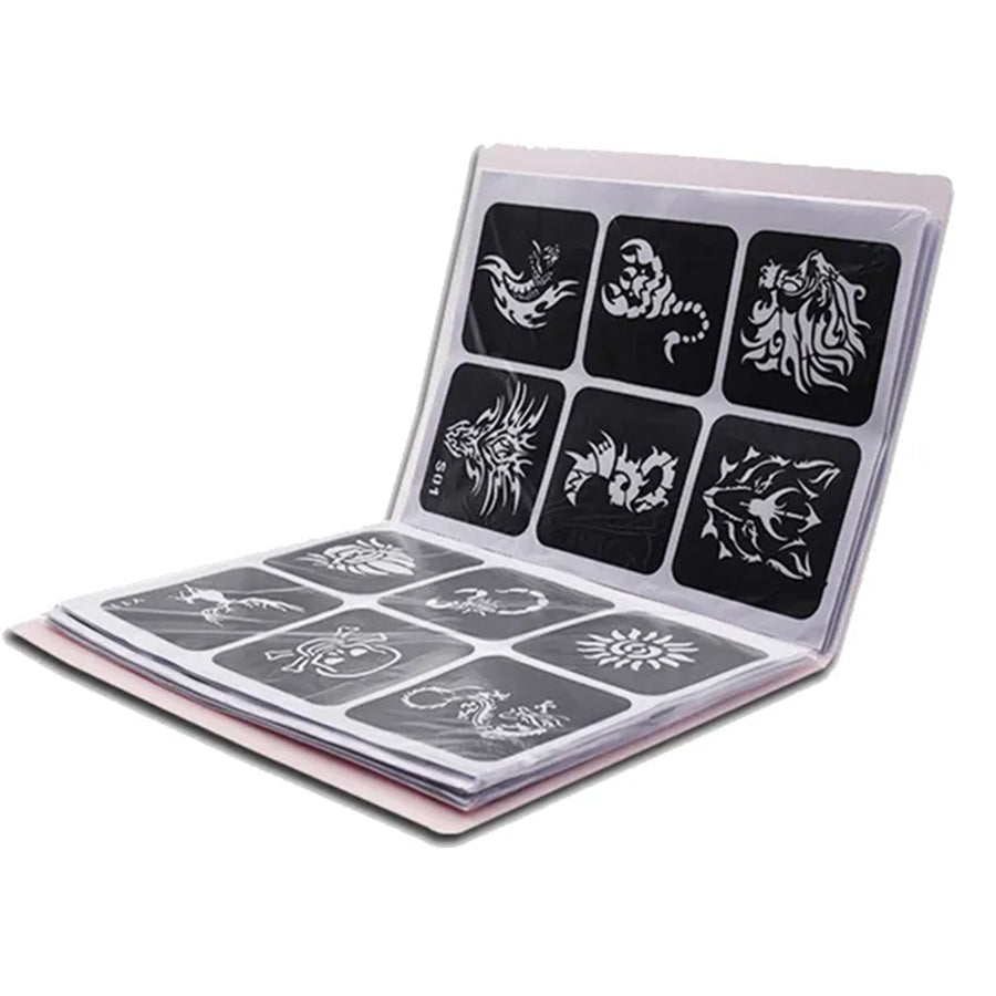 FM.ACC-STENCILBOOK - FORMULA AIRBRUSH WASSERFESTES SCHABLONENBUCH 20 SEITEN