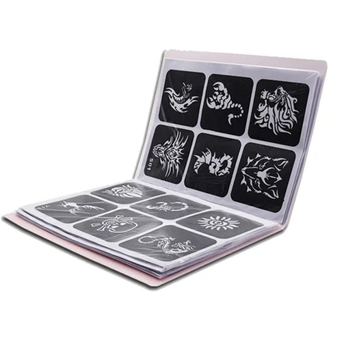 FM.ACC-STENCILBOOK - FORMULA AIRBRUSH WATERPROOF STENCIL BOOK 20PG