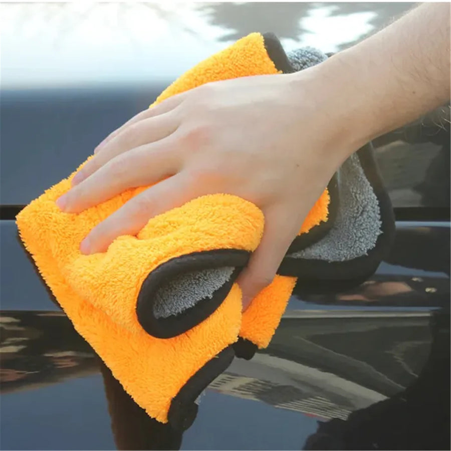 MFBT - FORMULA MICROFIBRE BUFFING TOWEL 40X45CM 800GSM ORANGE & GREY SINGLE