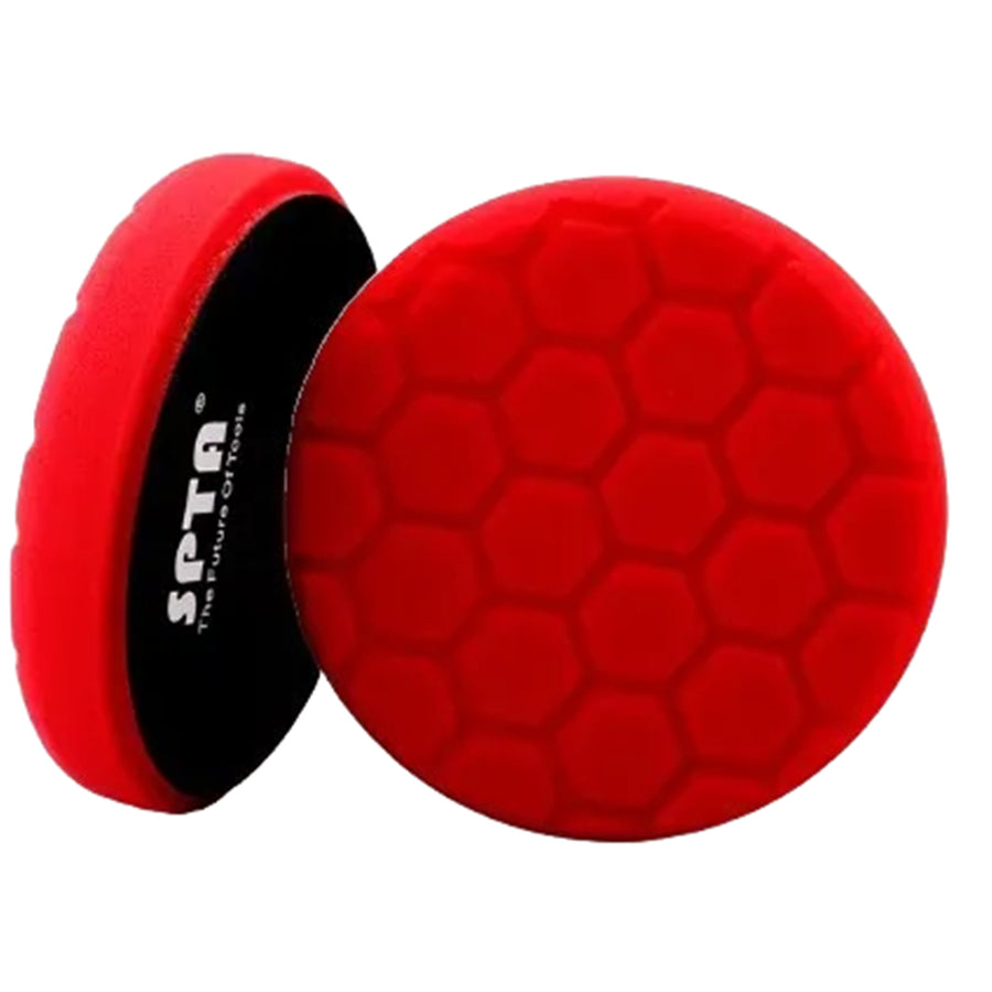 FORMEL SPTA75-FN - SCHAUMSTOFFPAD MIT HAKEN UND SCHLAUFEN 75MM T20 FINISH-POLITUR ROT