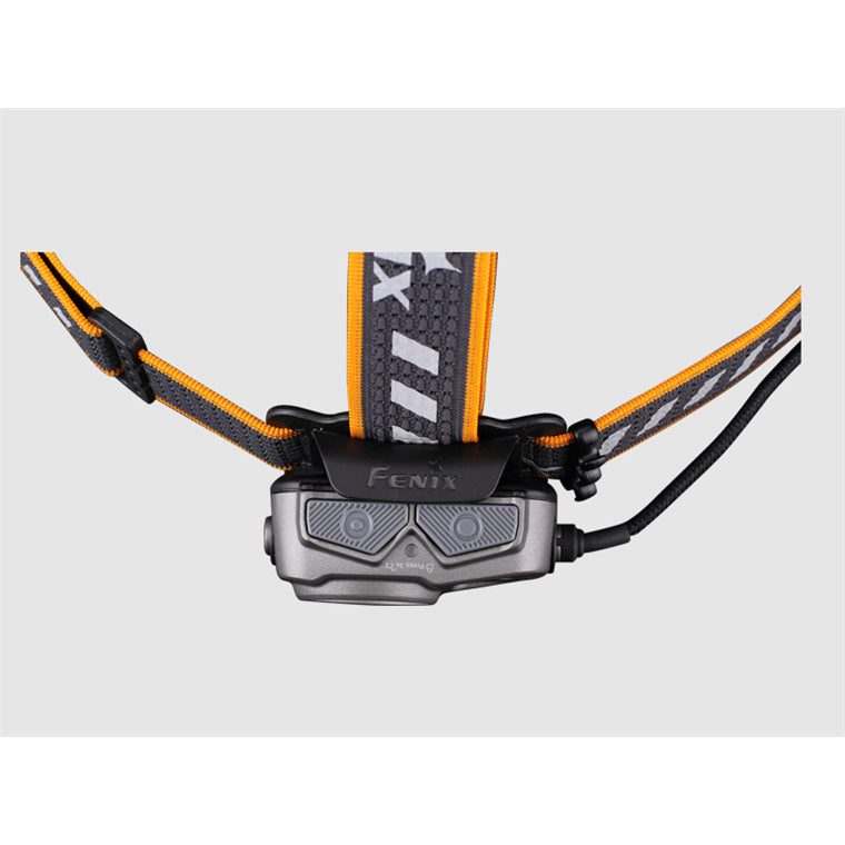 Fenix Work & Professional HP25R V2.0, Iron Grey Expedition Headlamp Max 1,600 Lumens, Powered by 1 x 21700 5,000mAh Li-ion Battery (Included), Single-Handed Control, Build-In USB -C Charging Port - Charging Cable is Included - 5yr Warranty