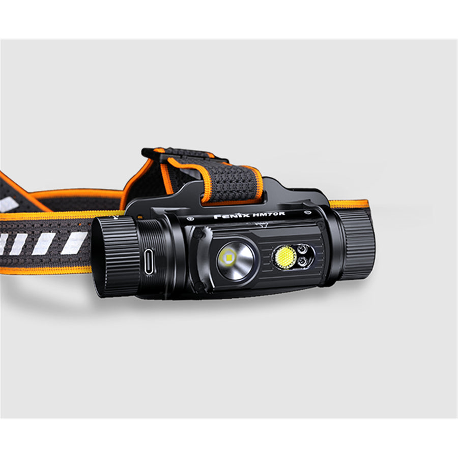 Fenix Work & Outdoor HM70R Rechargeable LED Headlamp Max 1,600 Lumens Headlamp, Quick-Release Structure, 1 x 21700 5000mAH Li-ion Battery & USB-C Charging Cable are Included. 5 Years Free Repair Warranty (Battery for 1 year)!