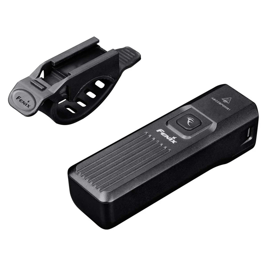 Fenix Bicycle LED Light BC15R Rechargeable Bike Light Max 400 Lumens & 78m Beam Distance - Powered by 1x 18650 Built-in 2600mAh Battery - Operation With a Single Switch - Compatible With Fenix Bicycle Light Helmet Holder & Bicycle Light