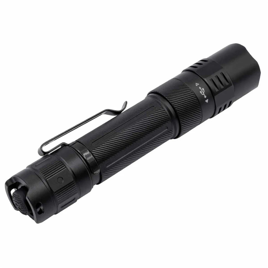 Fenix Tactical & Ourdoor Flashlights PD35R ACE High-Powered LED Torch Max 2,000 Lumens, Head: 1.04" (26.5mm), Max 380m Beam Distance, Powered by 1 x 18650 4,000 mAH Li-ion Rechargeable Battery Included, Build-In USB-C Charging Port, 5-Years