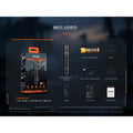 Fenix Tactical & Ourdoor Flashlights PD35R ACE High-Powered LED Torch Max 2,000 Lumens, Head: 1.04" (26.5mm), Max 380m Beam Distance, Powered by 1 x 18650 4,000 mAH Li-ion Rechargeable Battery Included, Build-In USB-C Charging Port, 5-Years — image 5