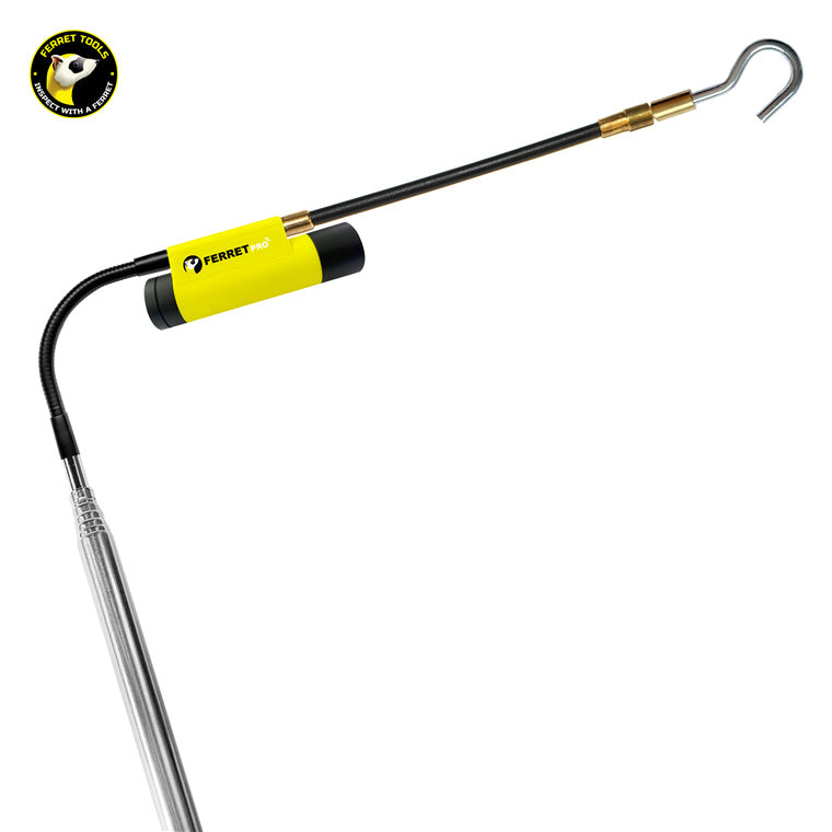FERRET CFWF50A2 - Pro - Multipurpose Wireless Inspection Camera & Pulling Tool Kit. 720p HD Streaming.