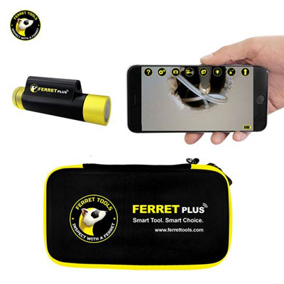 FERRET CFWF50P - Plus - Multipurpose Wireless Inspection Camera & Pulling Tool Kit. 720p HD Streaming.