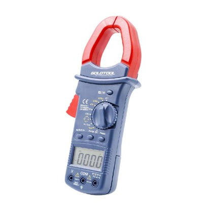GOLDTOOL GSM-850 - Rugged Clamp Meter Tester. Shock Resistant Plastic Case Overload Protection LED