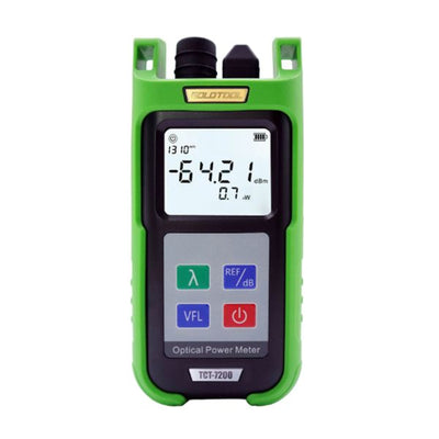 GOLDTOOL TCT7200 - Optical Power Metre w/ VFL Laser Range up to 30kms