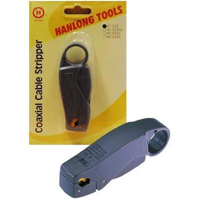 HANLONG CT-322 - 3x blade Coaxial Cable Stripper RG58/59/6 connectors