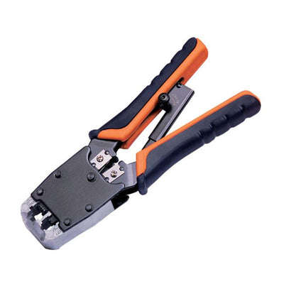 HANLONG CT-P020 - RJ45/RJ12/RJ11 Modular Crimping Tool Professional Series w/ Stripping Tool
