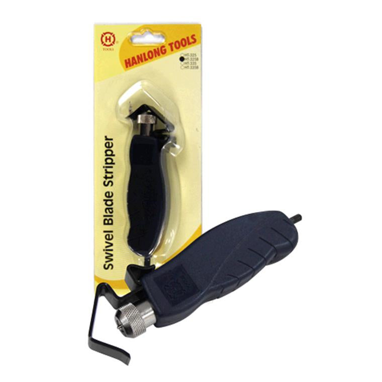 HANLONG CT-325B - Swivel Blade Cable Stripper Metal - Cuts up to 25mm OD:
