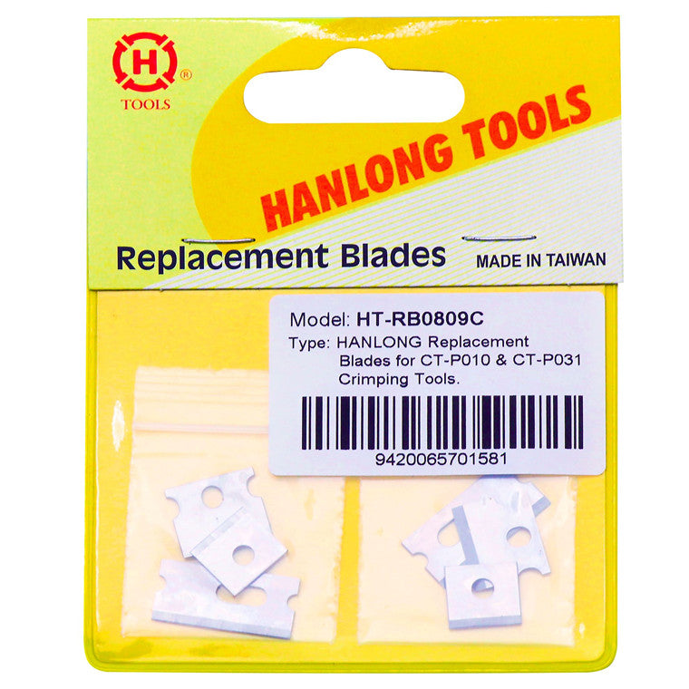 HANLONG CT-P031 - RJ45/RJ12/RJ11R RJ14/DEC Modular Crimping Tool Professional Series Includes