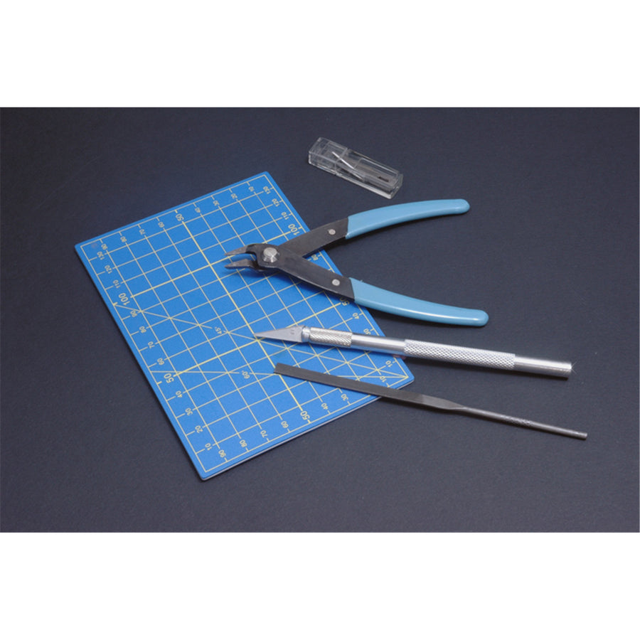 ITALERI TOOL KIT - KNIFE, CUTTER, FILE, MAT