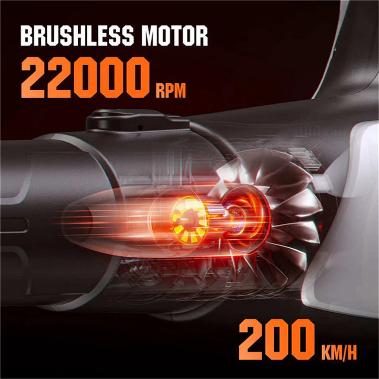 Litheli Brushless Blower (Skin only) Max Speed: 22000rpm, Max Blower Velocity: 50m/s, Max Air Volume:560 cfm