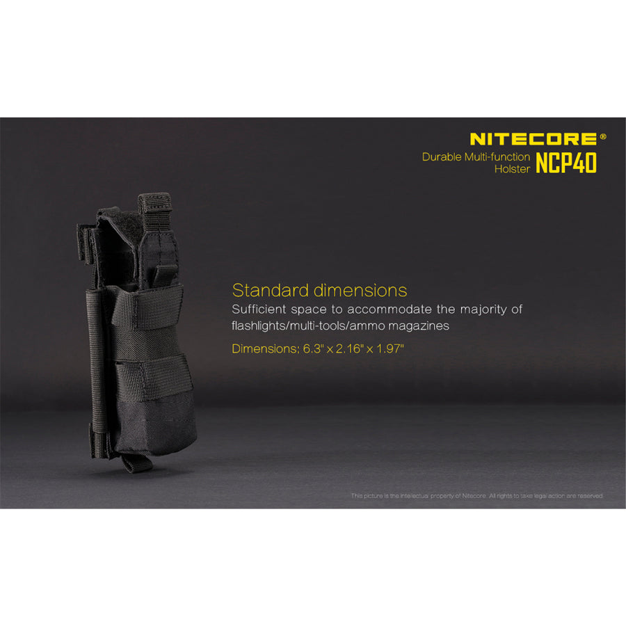 NCP40 - NITECORE HOLSTER FOR TACTICAL TORCH MH27 / MH27UV