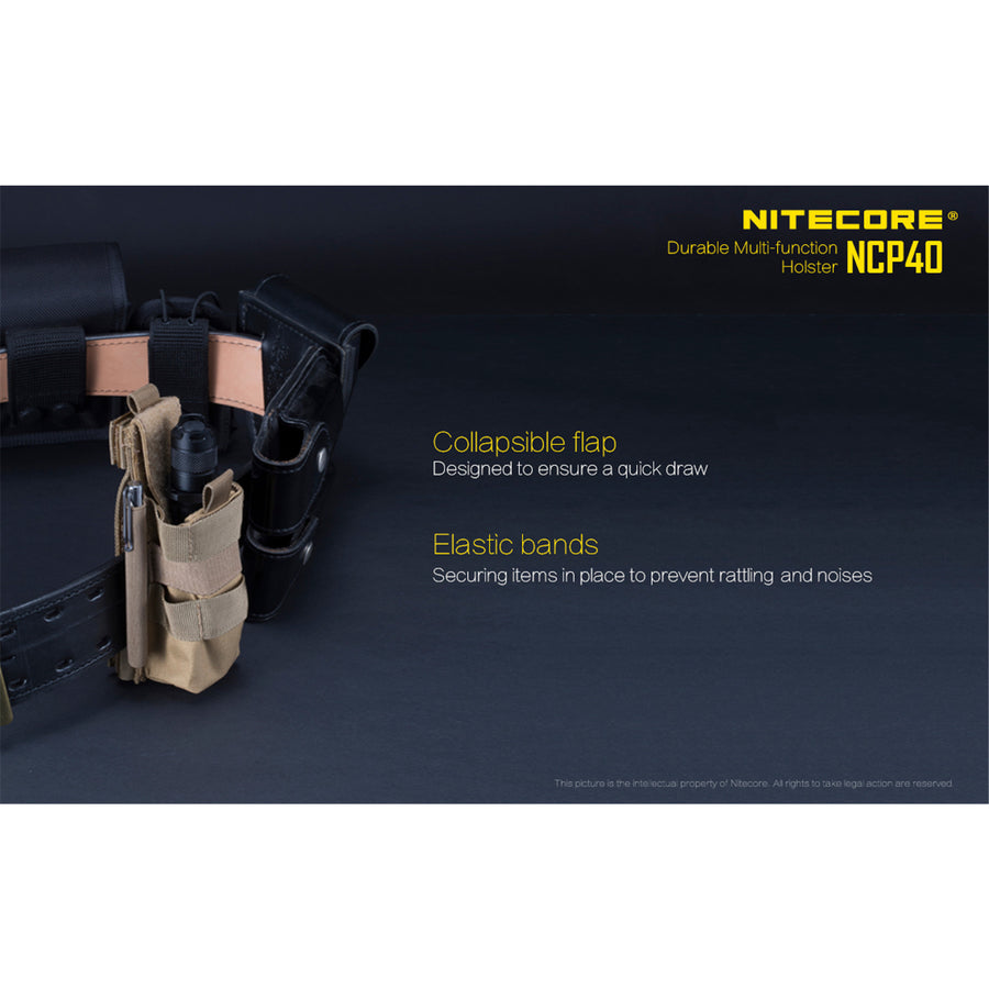 NCP40 - NITECORE HOLSTER FOR TACTICAL TORCH MH27 / MH27UV