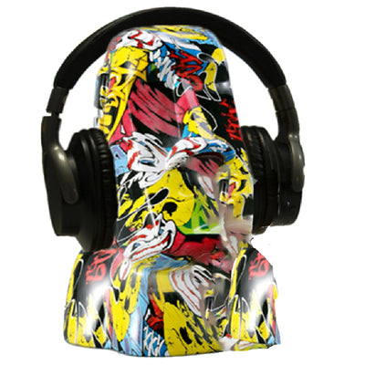 Headphone Stand Graffiti Style Hanger/ Headphone / Gaming Headset / Universal Earphone