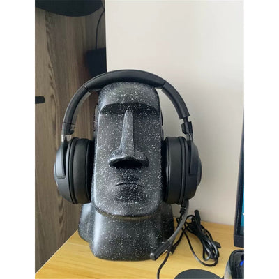Headphone Stand Black Hanger  / Headphone / Gaming Headset / Universal Earphone