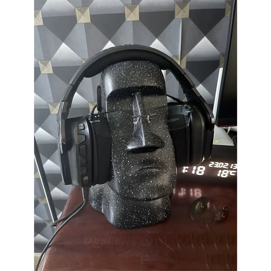 Headphone Stand Black Hanger  / Headphone / Gaming Headset / Universal Earphone