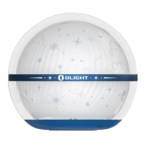 Olight Sphere C Stellar Sky Ambient Light with App Control USB-C Charging Blue Sky, 21 Light Modes, 40 Hours