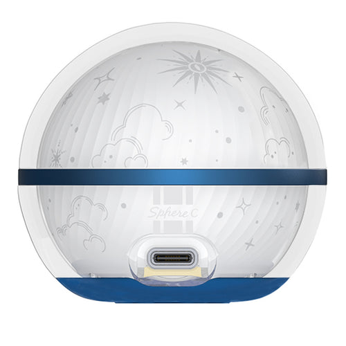 Olight Sphere C Stellar Sky Ambient Light with App Control USB-C Charging Blue Sky, 21 Light Modes, 40 Hours