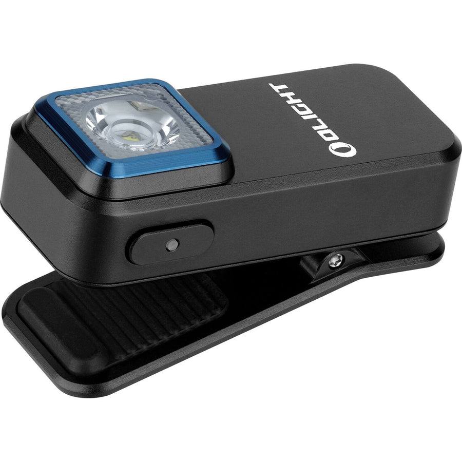 Olight Oclip Clip Light (Black) Dual Light Source, Max 300 Lumen, 70M
