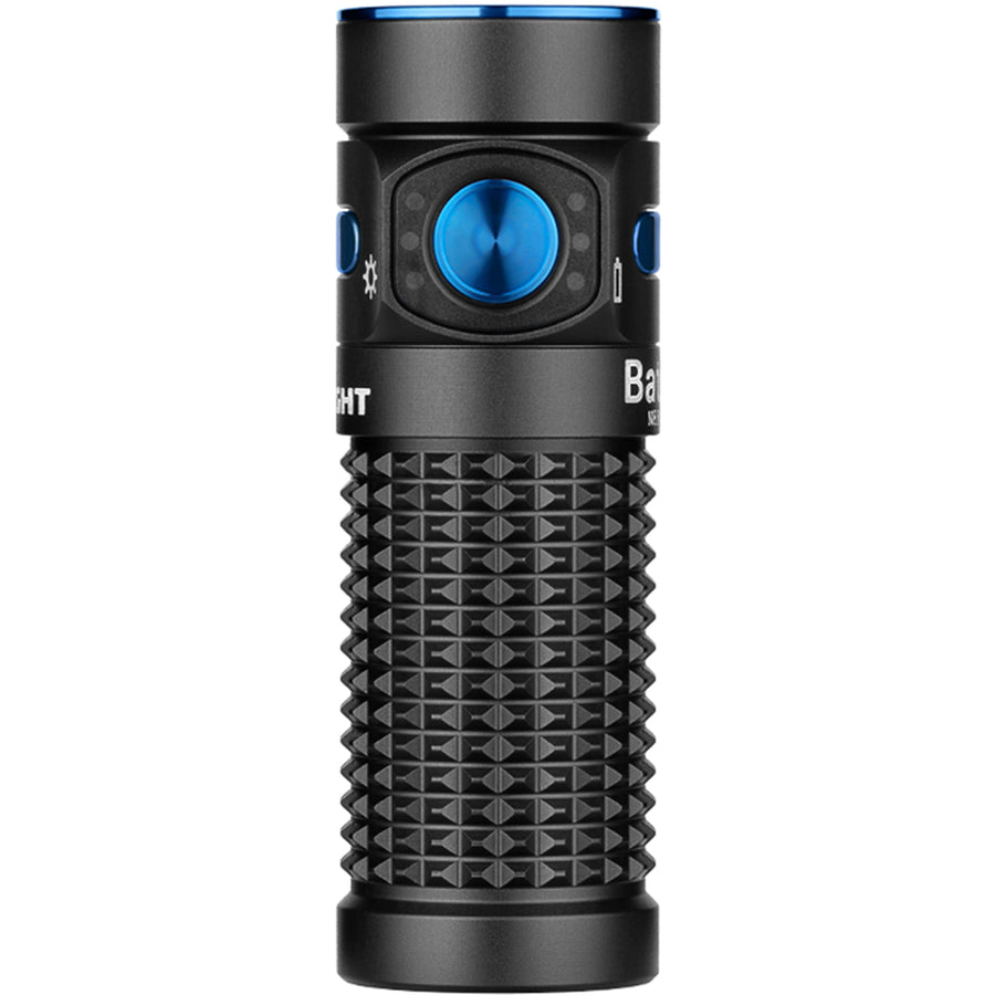 Olight Baton 4 Powerful EDC Flashlight (Black) 1300LM, 170M, Brightness Indicator, USB-C