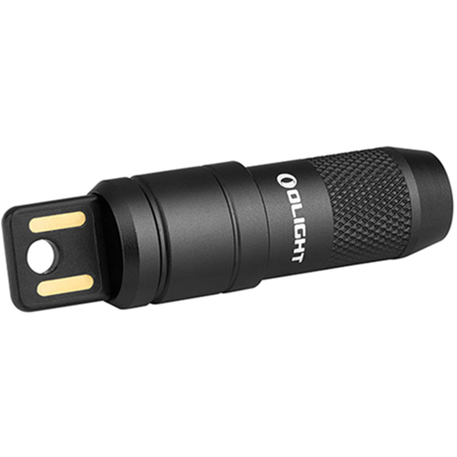 Olight Imini 2 Rechargeable Mini Flashlight (Black) USB Plug-In, Magnetic and Ultra Compact