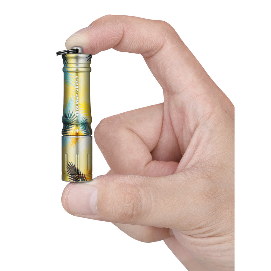 Olight i3E EOS Keychain Flashlight (Palm Breeze) AAA Battery