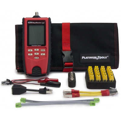 PLATINUM TOOLS T130K1 - VDV MapMaster 3.0 Cable Tester Kit. Kit Includes VDV MapMaster 3.0 Main Unit