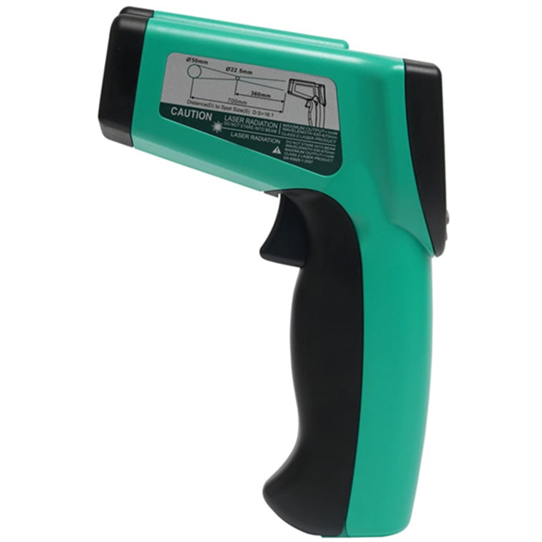 ProsKit MT-4612 Dual Infrared Laser Point Thermometer Range -50 to 580 Celsius adjustable emissivity Temperature Pyrometer