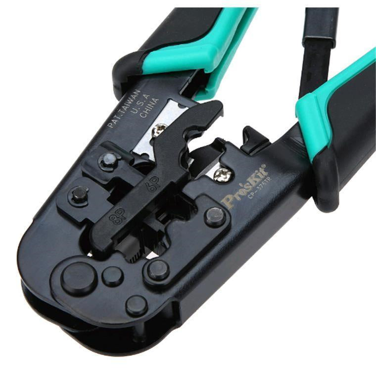 ProsKit CP-376TR 4P/6P/8P Telecom Crimping Tool (190mm)